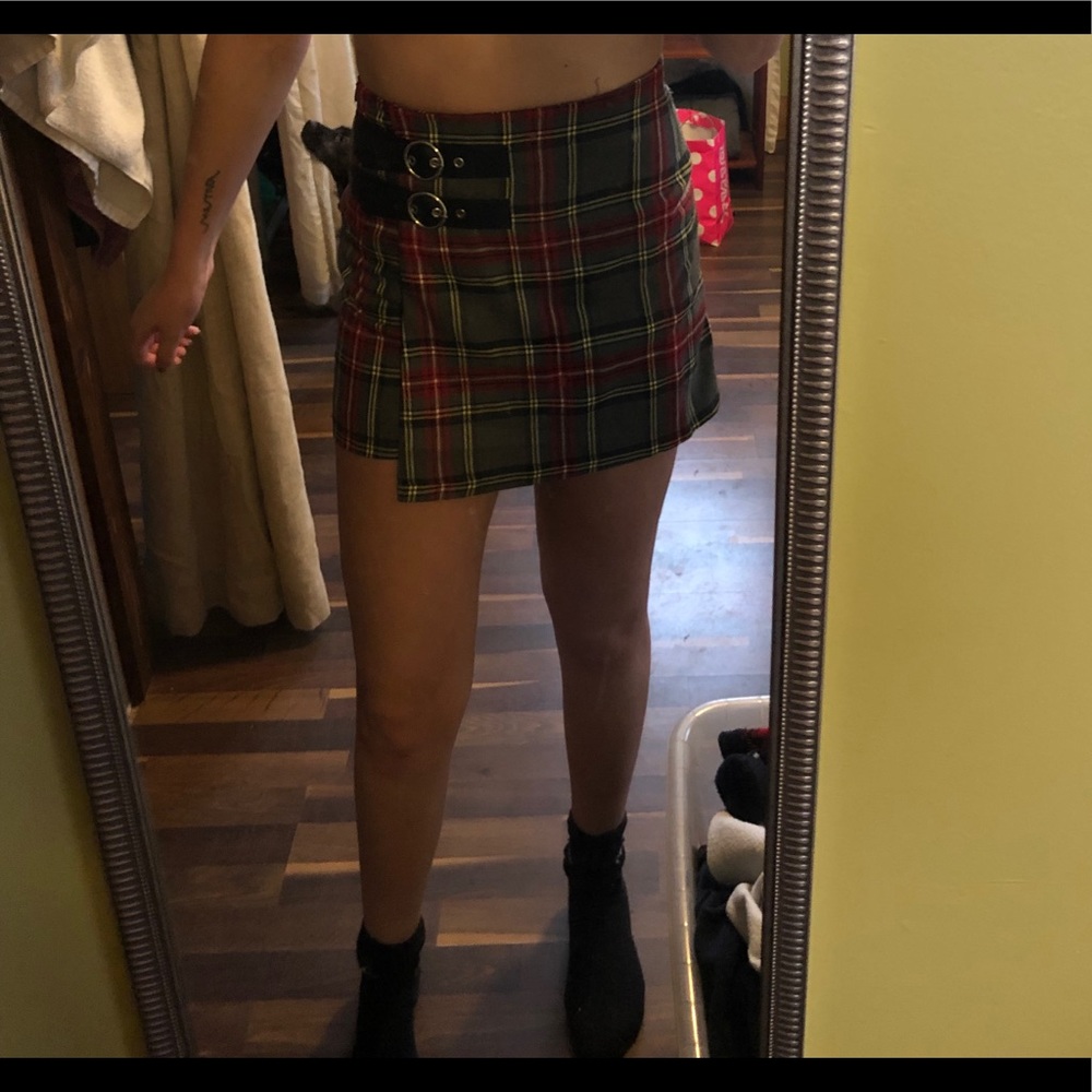 Plaid skirt